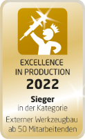 Excellence in Production - Sieger in der Kategorie Werkzeugbau 2022